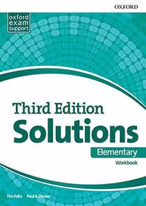 SOLUTIONS 3RD EDITION ELEMENTARY. WORKBOOK PK
