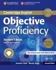 OBJECTIVE PROFICIENCY STUDENT'S BOOK PACK (STUDENT'S BOOK WITH ANSWERS WITH DOWNLOADABLE SOFTWARE AND CLASS AUDIO CDS (2)) 2ND EDITION