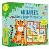 ANIMALES LIBRO Y JUEGO EMPAREJAR