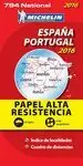 MAPA ESPAÑA PORTUGAL ALTA RESISTENCIA 2016