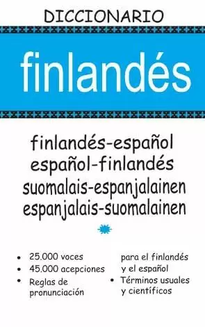 DICCIONARIO FINLANDES-ESPAÑOL / ESPAÑOL-FINLANDES