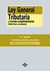 LEY GENERAL TRIBUTARIA Y NORMAS COMPLEMENTARIAS