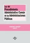 LEY DEL PROCEDIMIENTO ADMINISTRATIVO COMÚN DE LAS ADMINISTRACIONES PÚBLICAS