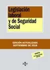 LEGISLACIÓN LABORAL Y DE SEGURIDAD SOCIAL 2018