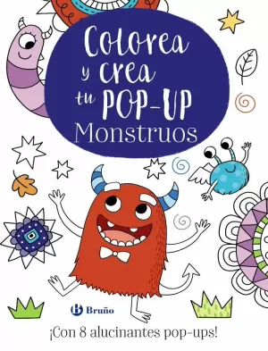 COLOREA Y CREA TU POP-UP. MONSTRUOS