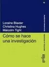 CÓMO SE HACE UNA INVESTIGACIÓN