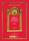 OBRAS COMPLETAS EN PROSA. VOLUMEN IV: TRATADOS MORALES. TOMO II