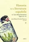 HISTORIA LITERATURA ESPAÑOLA 8. LAS IDEAS LITERARIAS 1214-2010