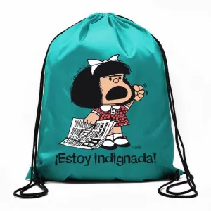 BOLSA DE CUERDAS MAFALDA ¡ESTOY INDIGNADA!